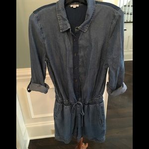 Super Cute Splendid Denim one piece short Size LG